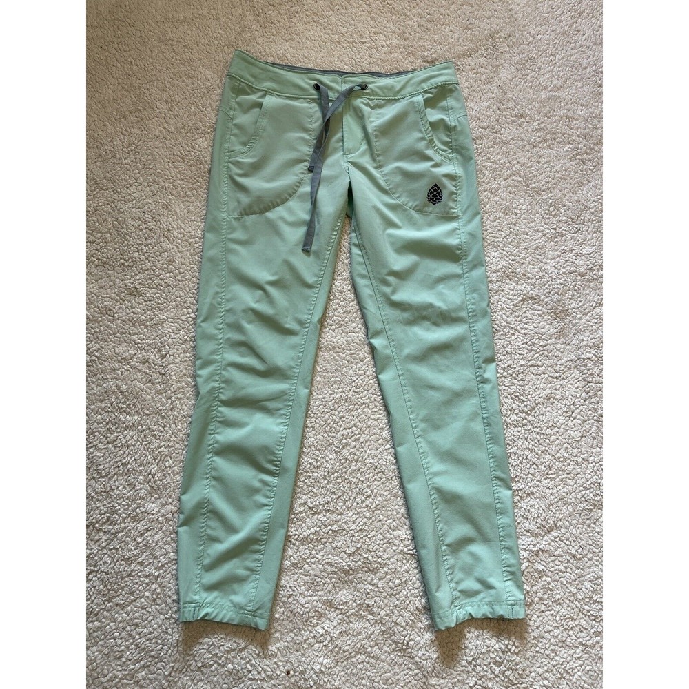 Women's STIO CFS Board Lightweight Pants Tapered Fit Turqoise Mint Size 6